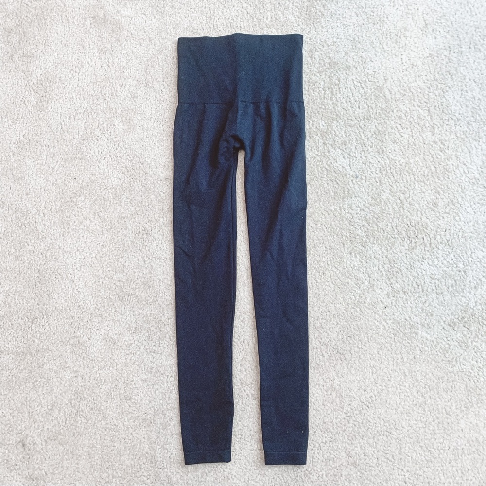 SPANX black look at me now leggings size m